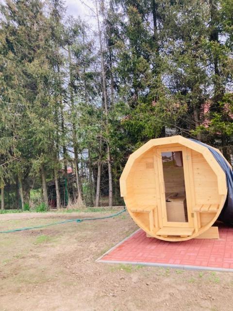Kalinowy Sad Domki Z Jacuzzi I Sauna Mikołajki Ngoại thất bức ảnh
