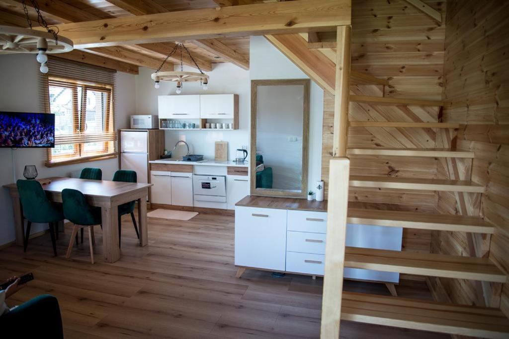 Kalinowy Sad Domki Z Jacuzzi I Sauna Mikołajki Ngoại thất bức ảnh